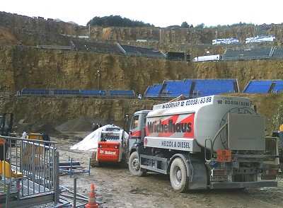 Energieversorgung beim Red-Bull-Event